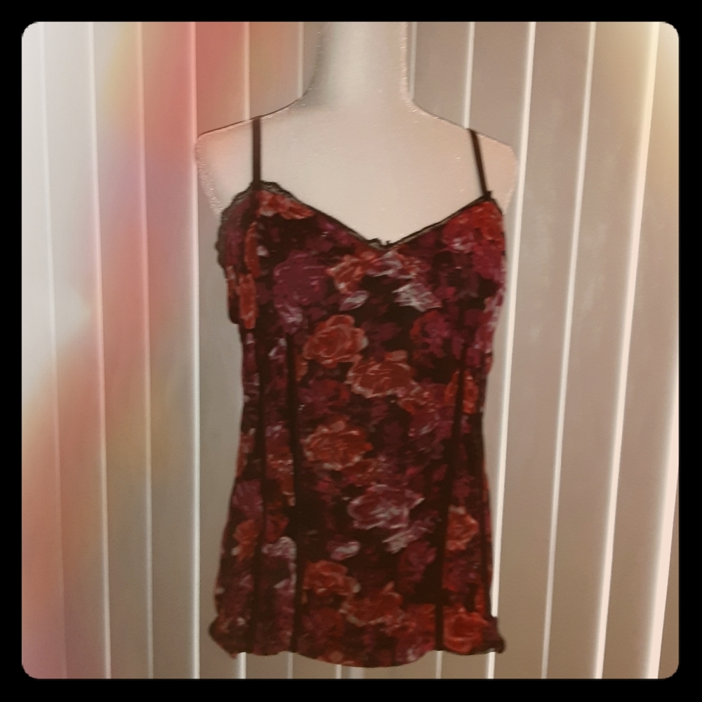 Corset printed tank